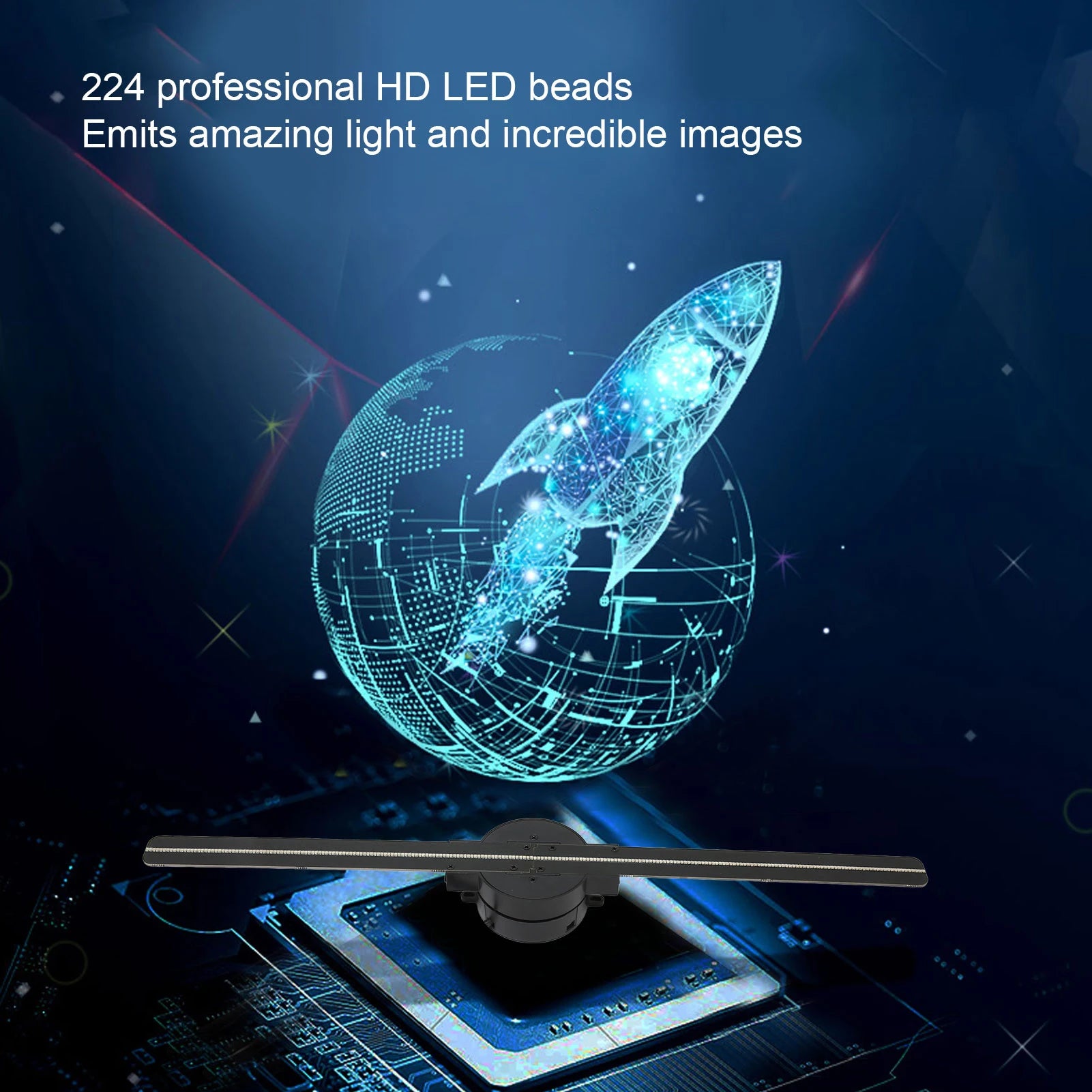 3D Hologram Fan 